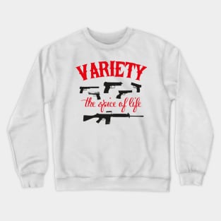 Variety the spice of life (Red) Crewneck Sweatshirt